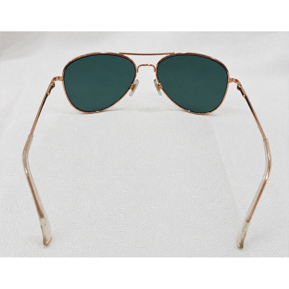 Pugs Rose Gold Aviator Sunglasses Pink Mirrored Lens Metal Frame - Picture 5 of 5